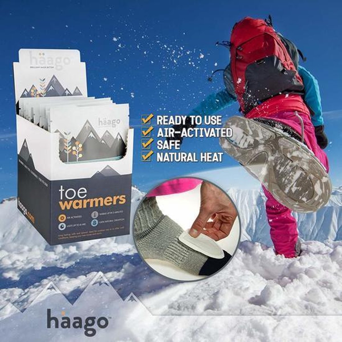 Häago Toe Warmers - Value Pack