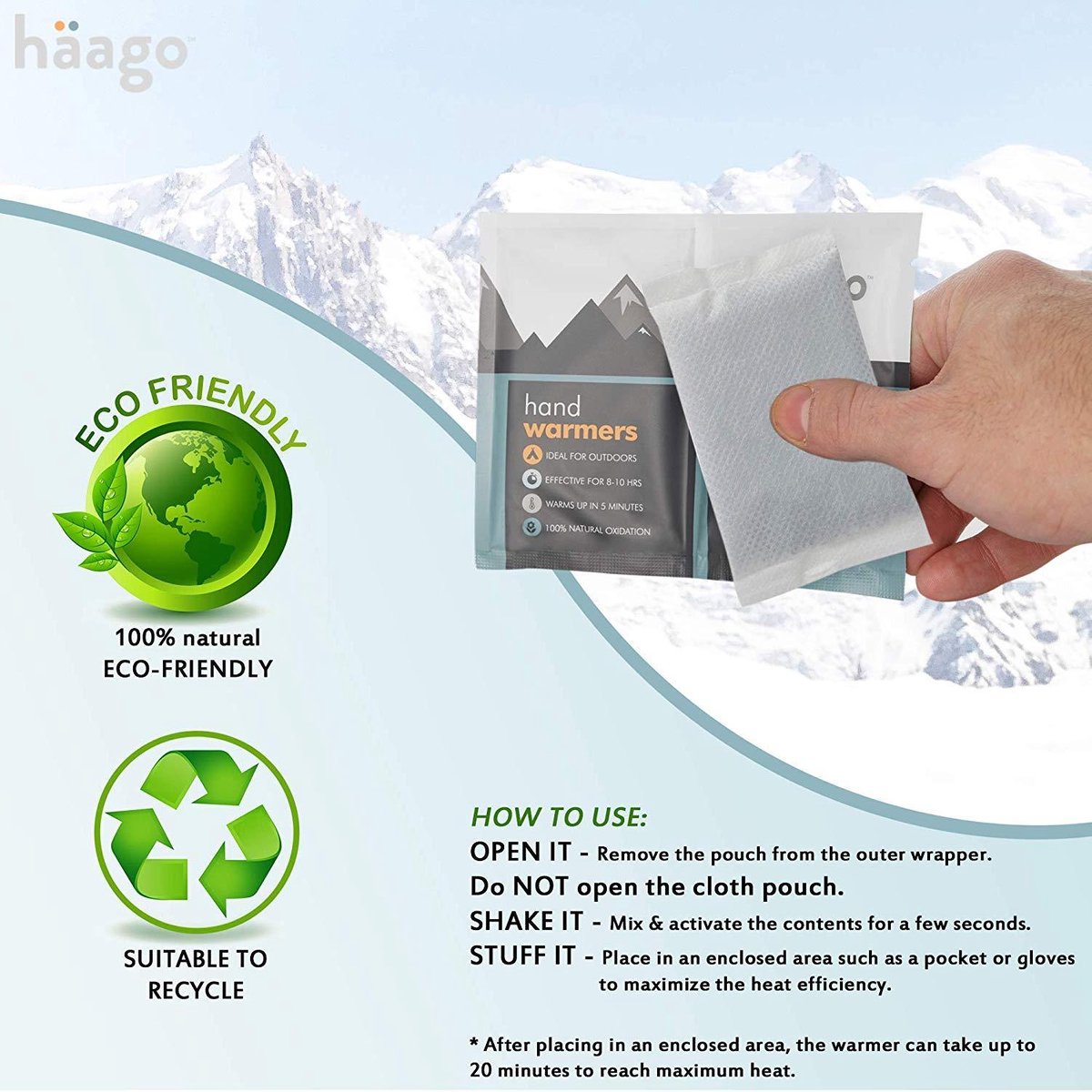 Häago Premium Hand Warmers - Value Pack