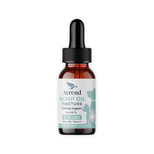 Aerend Hemp Oil Tincture with CBD for Pets - 10ml