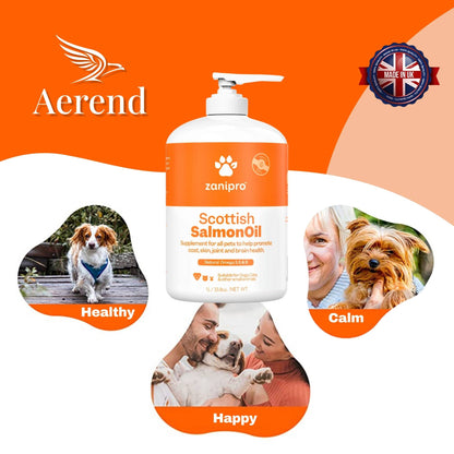 Scottish Salmon Oil - Supplement for all pets - Zanipro®