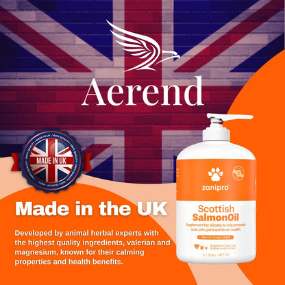 Scottish Salmon Oil - Supplement for all pets - Zanipro®