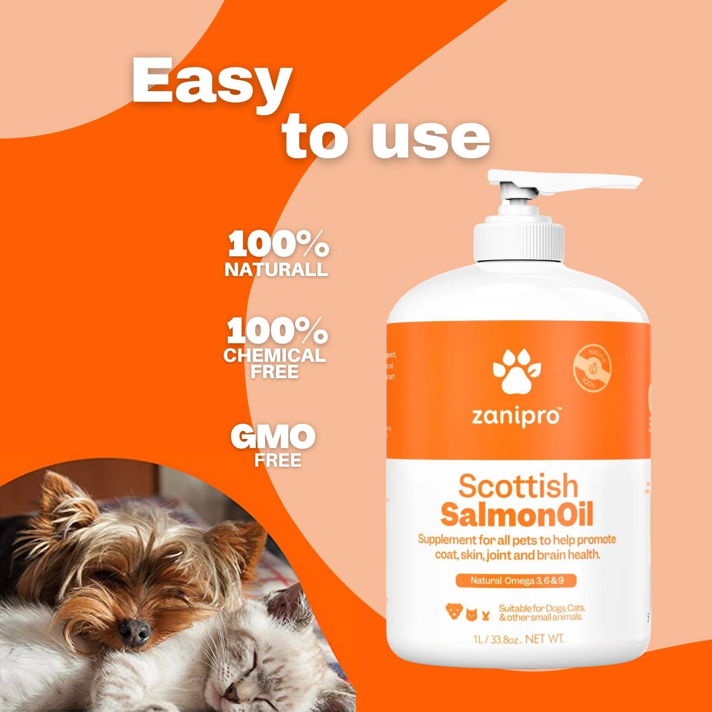 Scottish Salmon Oil - Supplement for all pets - Zanipro®