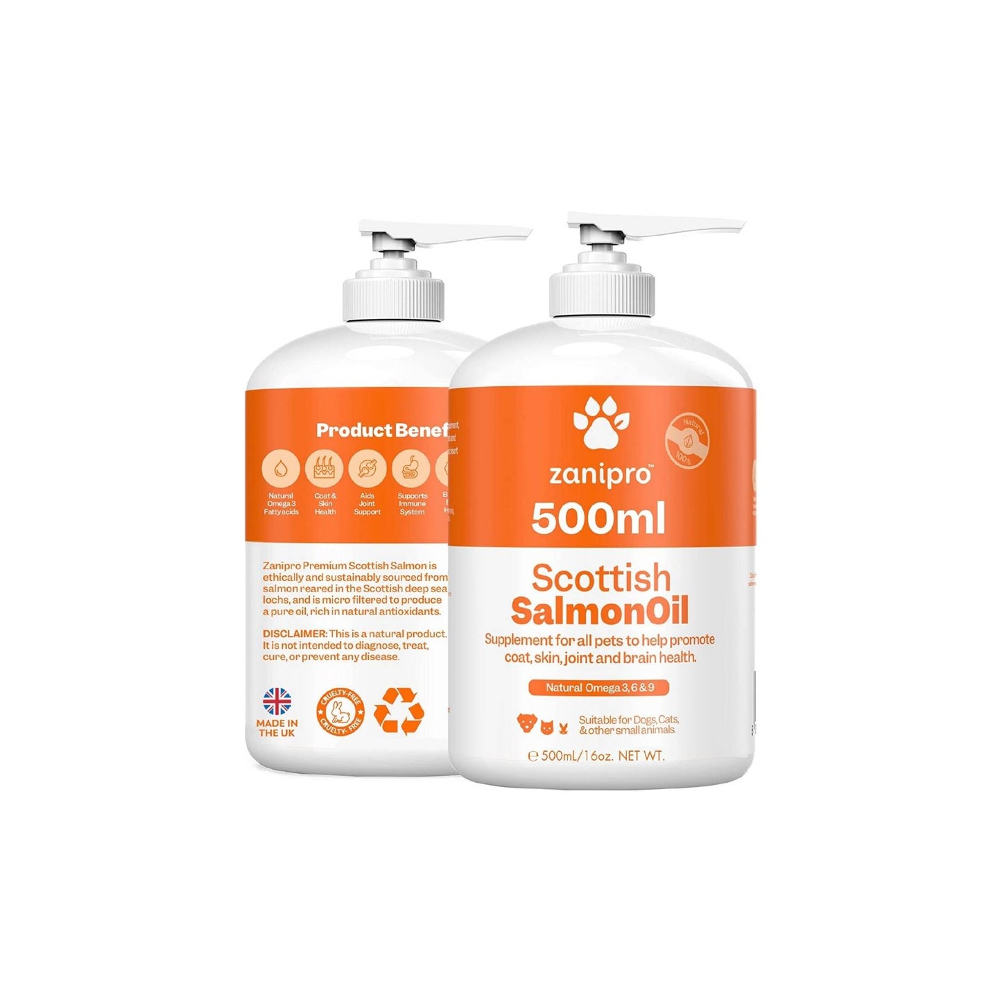 Scottish Salmon Oil - Supplement for all pets - Zanipro®